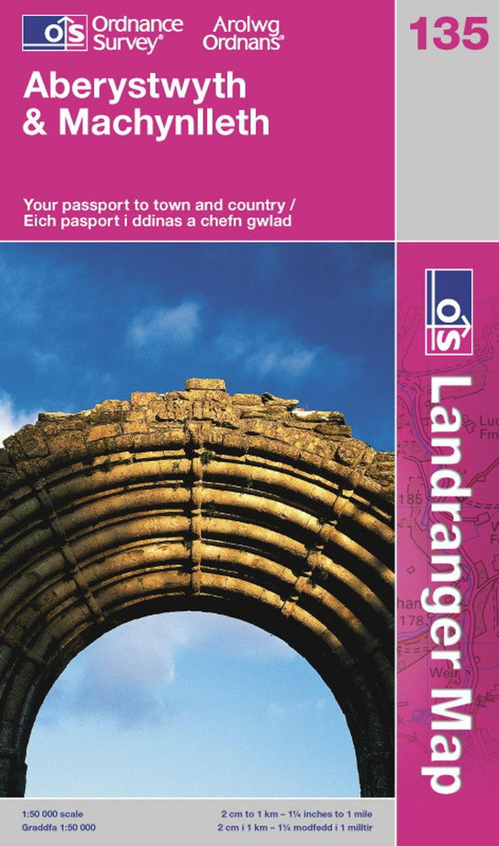 Aberystwyth and Machynlleth (OS Landranger Map) Maps & Plans