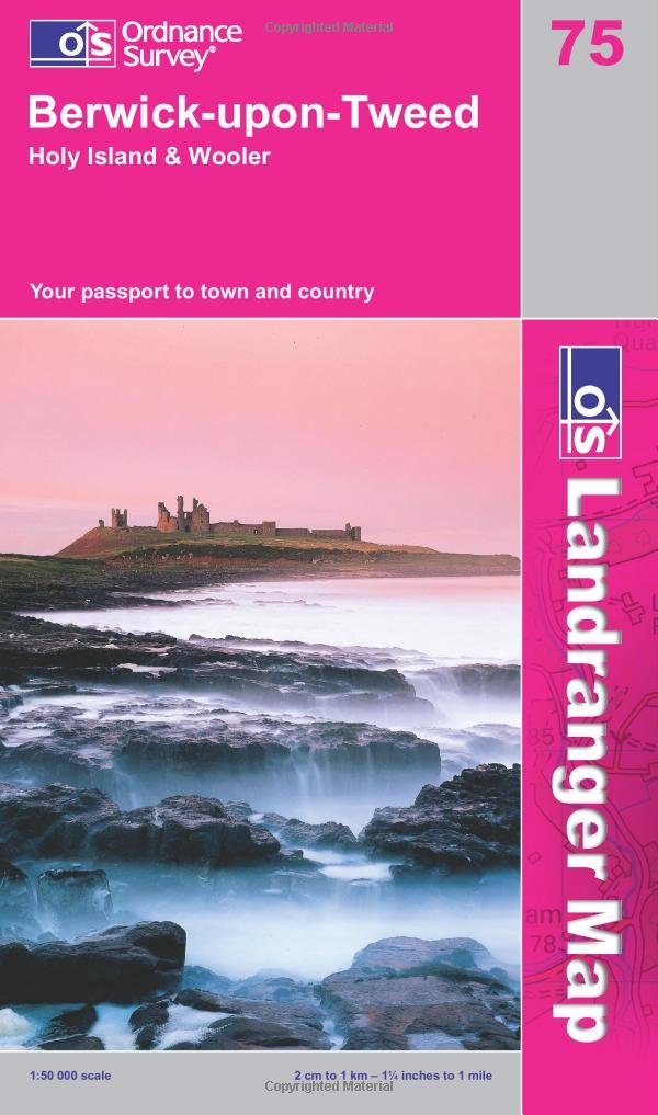 Berwick-upon-Tweed (OS Landranger Map) Maps & Plans