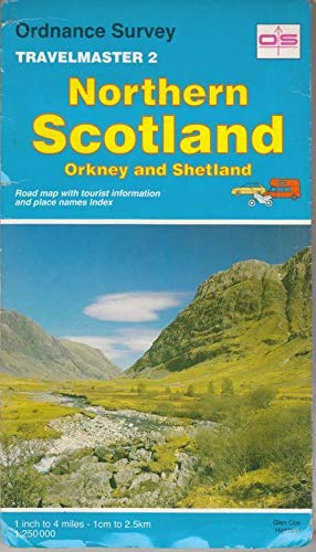 Northern Scotland, Orkney and Shetland (Sheet 2) (Travelmaster S.) Learning & Reference