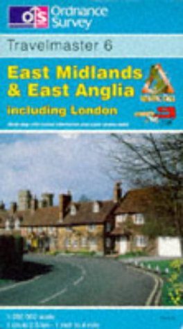 East Midlands and East Anglia Including London (Sheet 6) (Travelmaster S.) Maps & Plans
