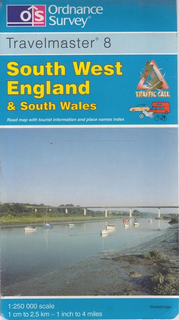 South West England and South Wales (Travelmaster S.) Maps & Plans