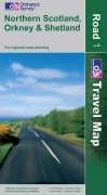 Northern Scotland, Orkney and Shetland (OS Travel Map - Road Map) Maps & Plans