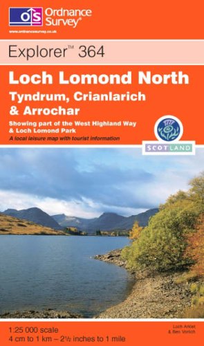 Loch Lomond North: Tyndrum, Crianlarich and Arrochar (Explorer S.) Maps & Plans