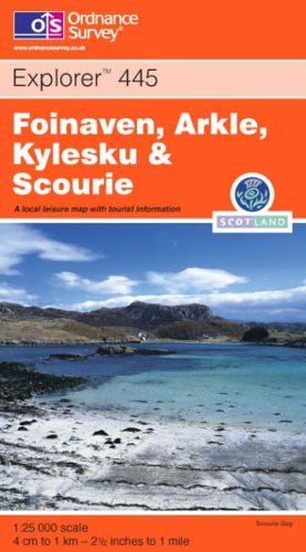 Foinaven, Arkle, Kylesku and Scourie (Explorer Maps) Maps & Plans