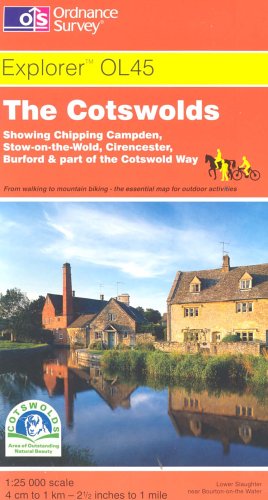 Carte de randonnée : Cotswolds (en anglais) book