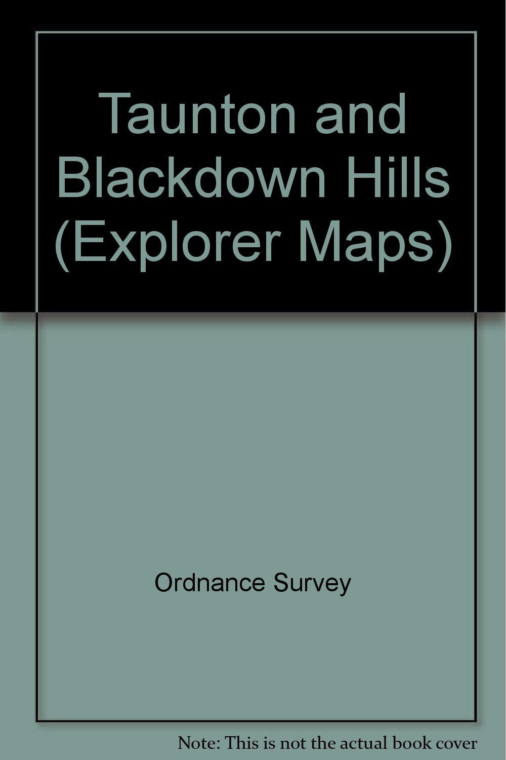 Taunton and Blackdown Hills (Explorer Maps) Maps & Plans