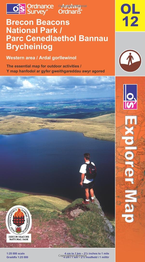 Brecon Beacons National Park: Western and Central Areas (OS Explorer Map) Maps & Plans