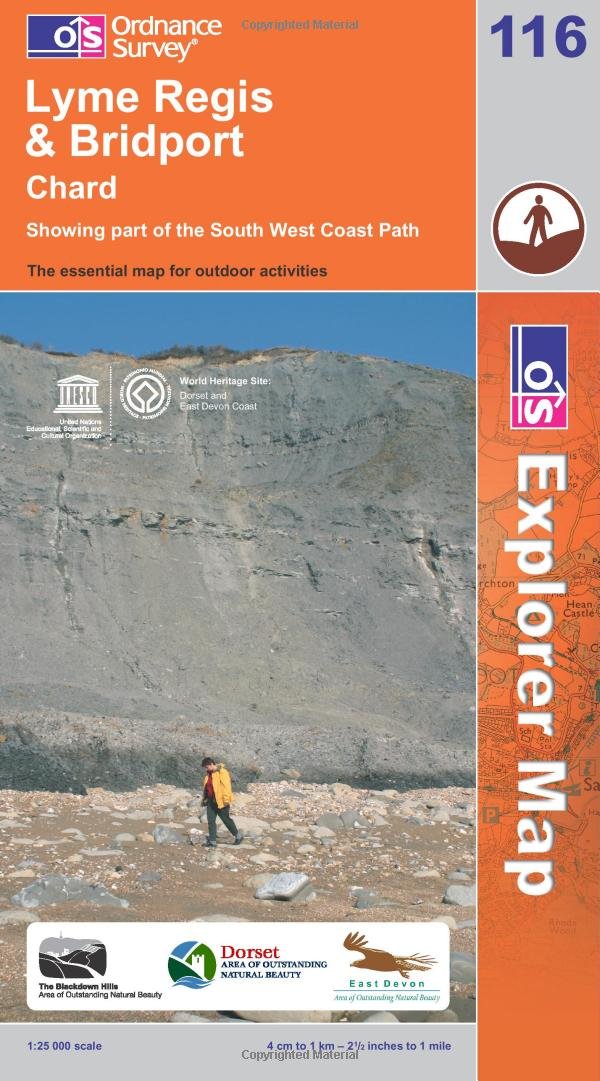 Lyme Regis and Bridport (OS Explorer Map) Maps & Plans