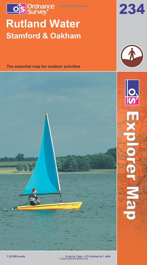 Rutland Water, Stamford and Oakham (OS Explorer Map) Maps & Plans
