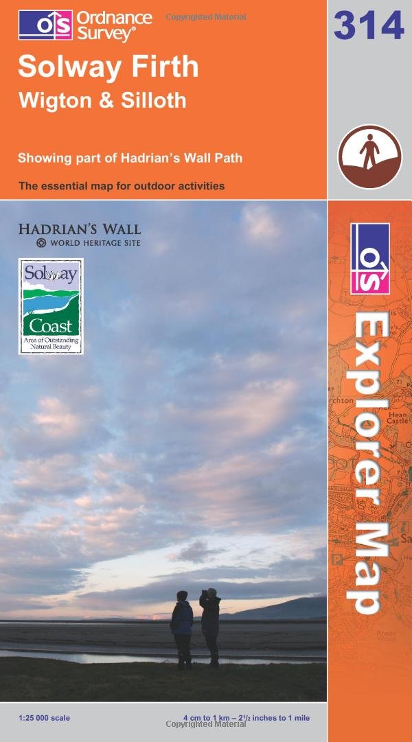 Solway Firth, Wigton and Silloth (OS Explorer Map) Maps & Plans