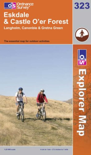 Eskdale and Castle O'er Forest (OS Explorer Map) Maps & Plans