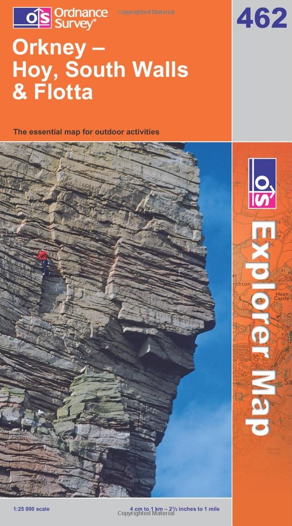 Orkney: Hoy, South Walls and Flotta (OS Explorer Map) Learning & Reference