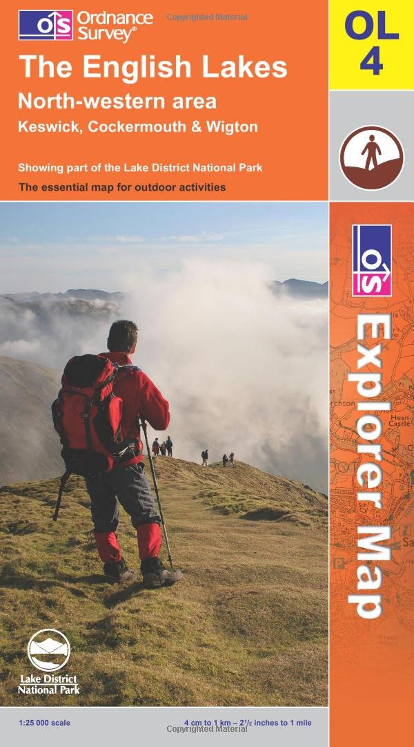 The English Lakes: North Western Area (OS Explorer Map) Learning & Reference