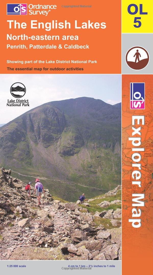 The English Lakes: North Eastern Area (OS Explorer Map) Learning & Reference