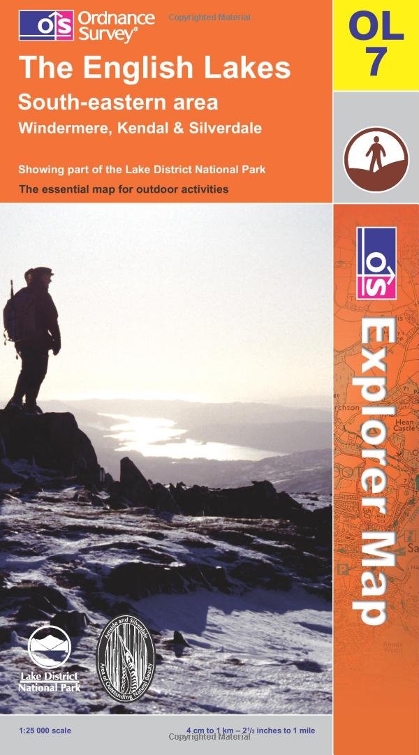 The English Lakes: South Eastern Area (OS Explorer Map) Learning & Reference