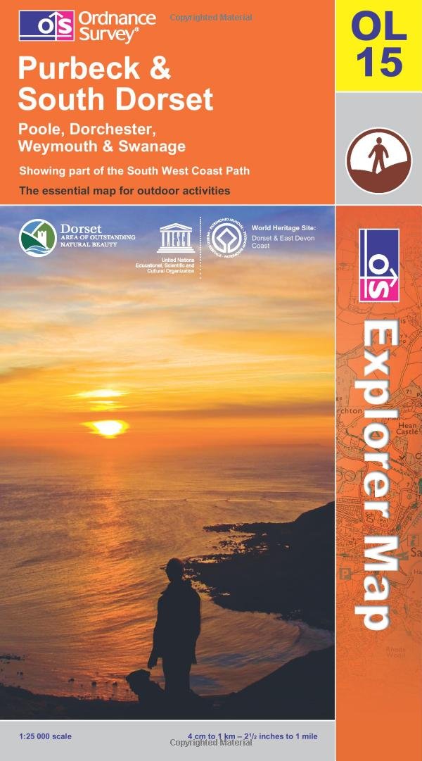 Purbeck and South Dorset, Poole, Dorchester, Weymouth and Swanage (OS Explorer Map) Learning & Reference
