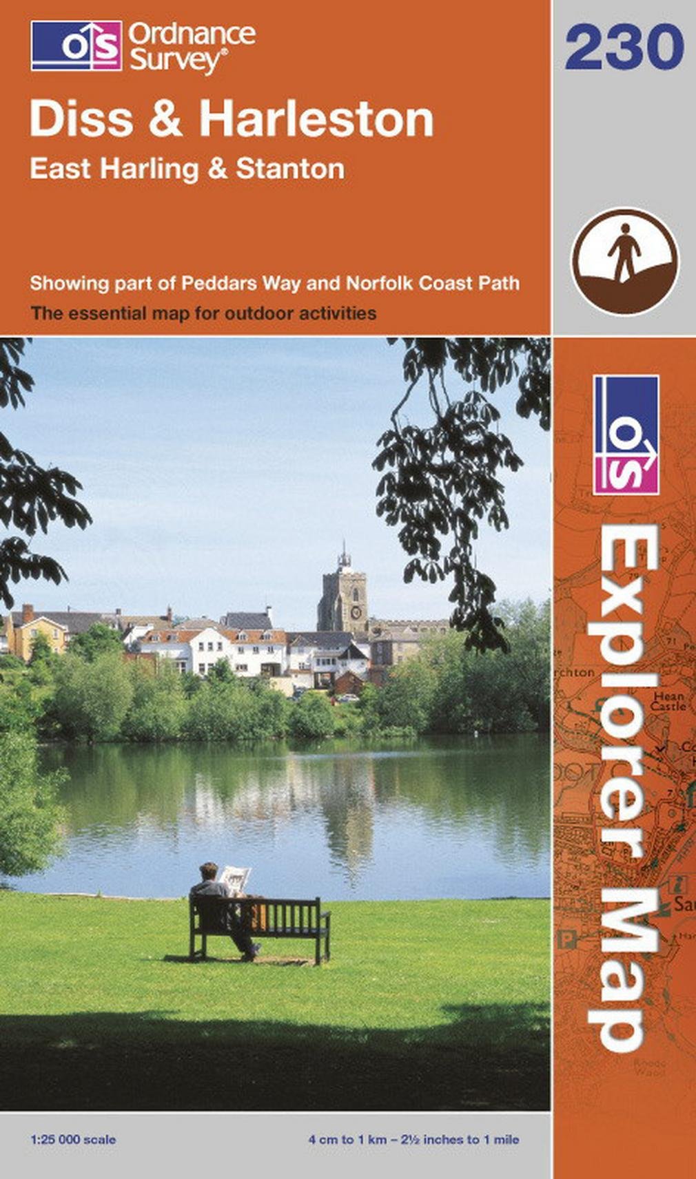 Diss & Harleston (OS Explorer Map, Band 230) Maps & Plans