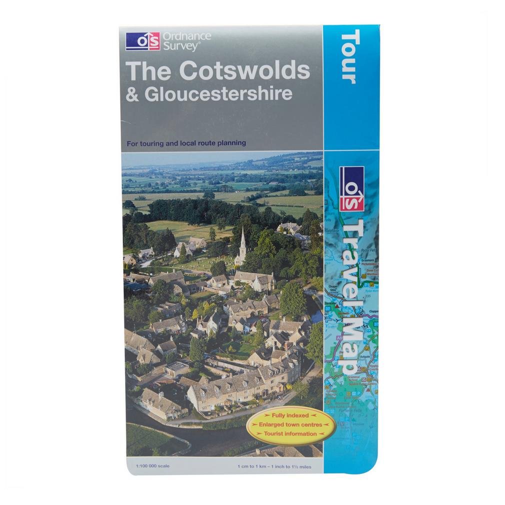 The Cotswolds and Gloucestershire (OS Travel Map - Tour Map, Band 8) Maps & Plans
