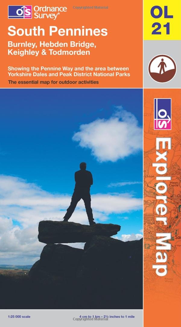 Product Image: South Pennines (OS Explorer Map)