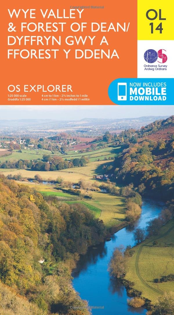 Wye Valley and Forest of Dean 1 : 25 000 Maps & Plans