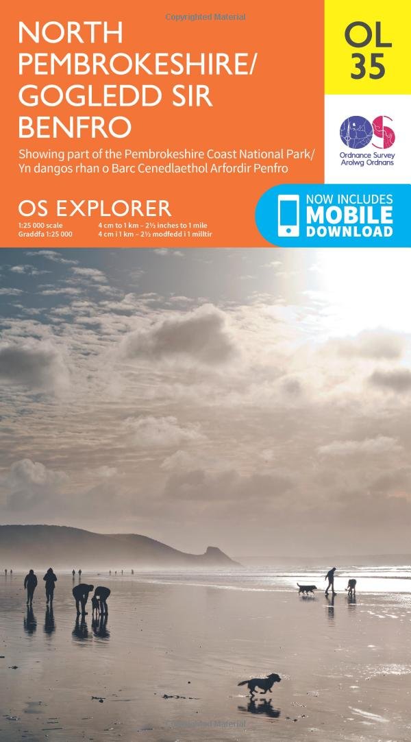 North Pembrokeshire / Gogledd Sir Benfro (OS Explorer Map) Maps & Plans