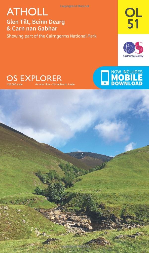 Atholl, Glen Tilt, Beinn Dearg & Carn nan Gabhar book