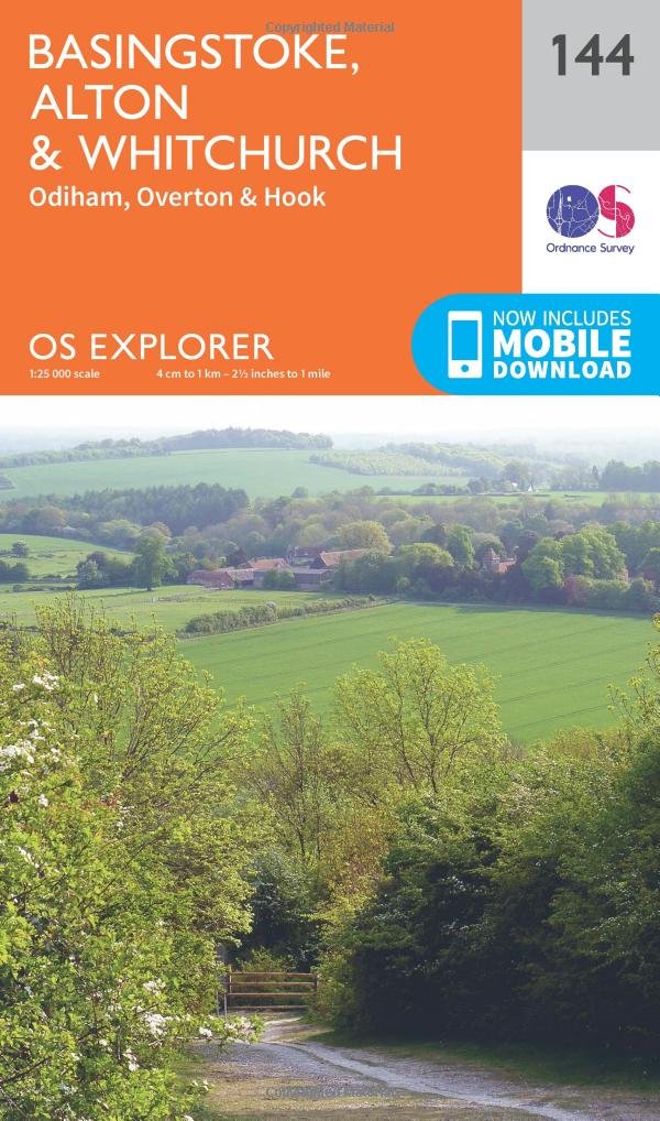 Basingstoke, Alton and Whitchurch (OS Explorer Map, Band 144) Leisure, Home & Garden