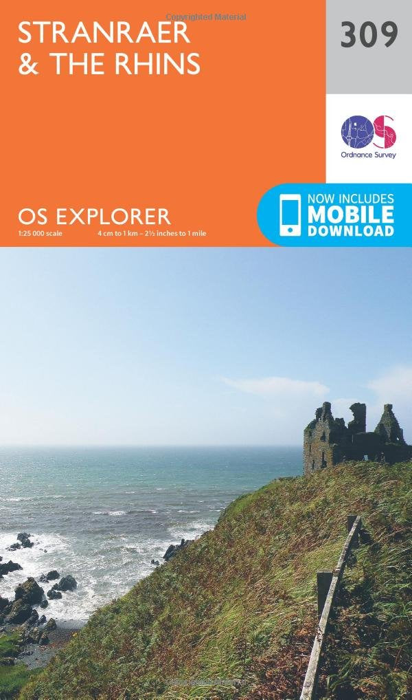 Stranraer and the Rhins (OS Explorer Map, Band 309) Leisure, Home & Garden