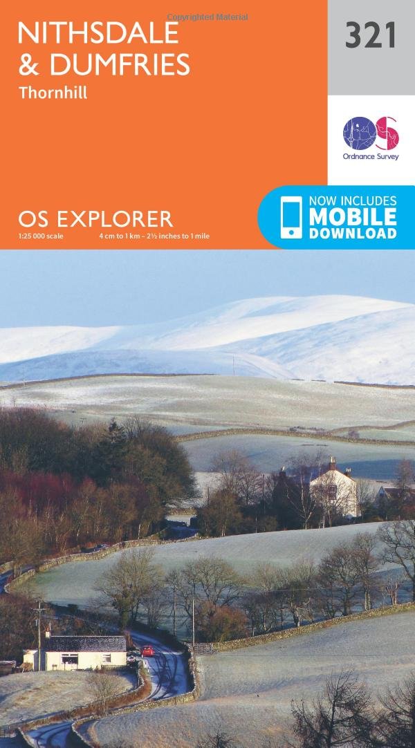 Nithsdale and Dumfries (OS Explorer Map, Band 321) Leisure, Home & Garden