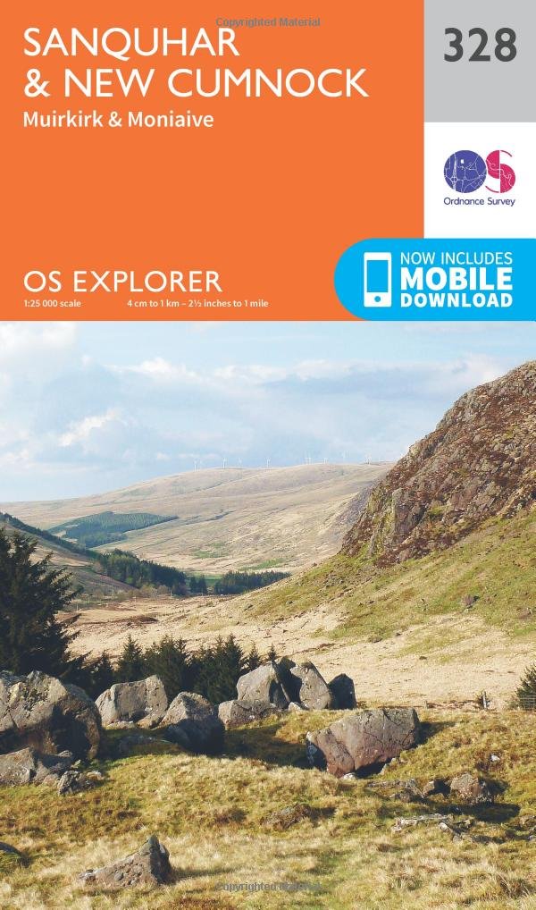 Sanquhar and New Cumnock (OS Explorer Map, Band 328) Leisure, Home & Garden