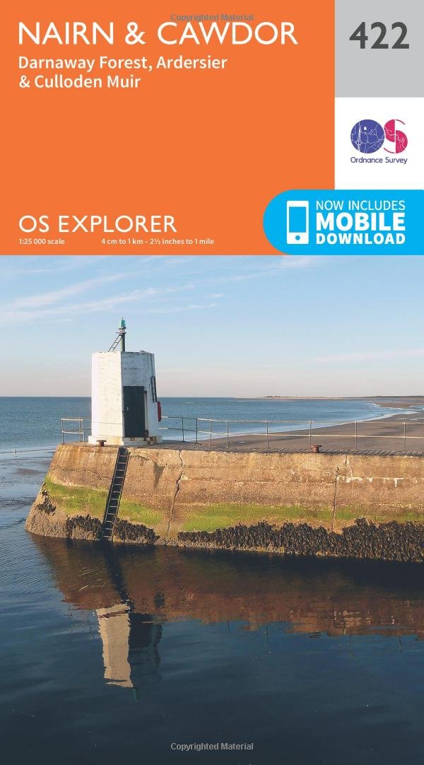 Nairn and Cawdor (OS Explorer Map, Band 422) Leisure, Home & Garden