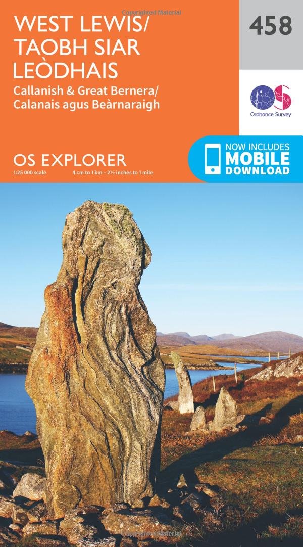 West Lewis/Taobh Siar Leodhais (OS Explorer Map, Band 458) Leisure, Home & Garden