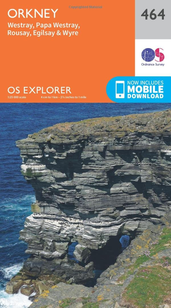 Orkney - Westray, Papa Westray, Rousay, Egilsay and Wyre (OS Explorer Map, Band 464) Leisure, Home & Garden