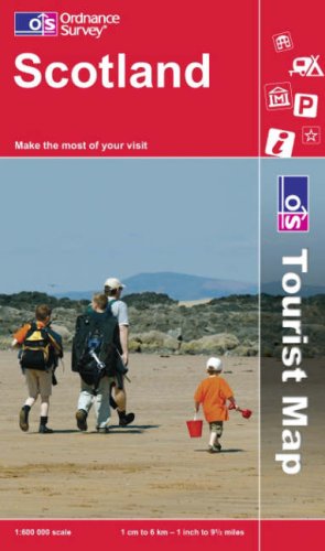 Scotland (OS Travel Map - Tour and Tourist) Leisure, Home & Garden