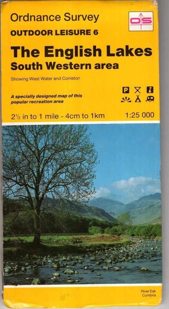English Lakes - South Western Area (Sheet 6) (Outdoor Leisure Maps) Maps & Plans