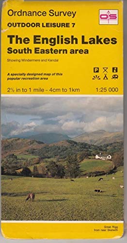 English Lakes - South Eastern Area (Sheet 7) (Outdoor Leisure Maps) Maps & Plans