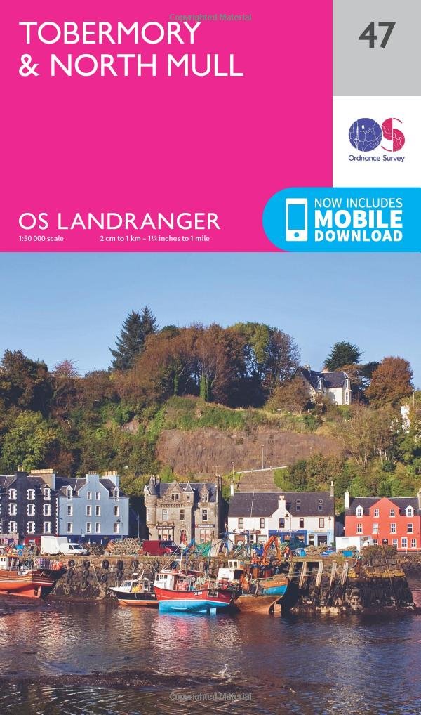 Tobermory & North Mull (OS Landranger Map, Band 47) Leisure, Home & Garden