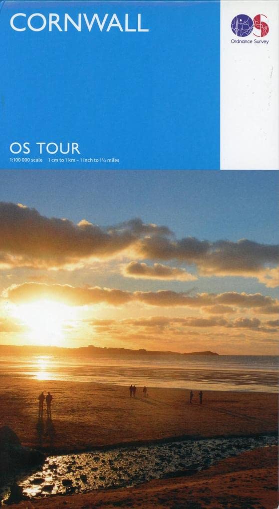 Ordnance Survey Touring Map Cornwall (OS Tour Map) Leisure, Home & Garden