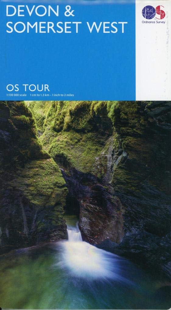 Ordnance Survey Touring Map Devon / Sommerset (OS Tour Map) Leisure, Home & Garden