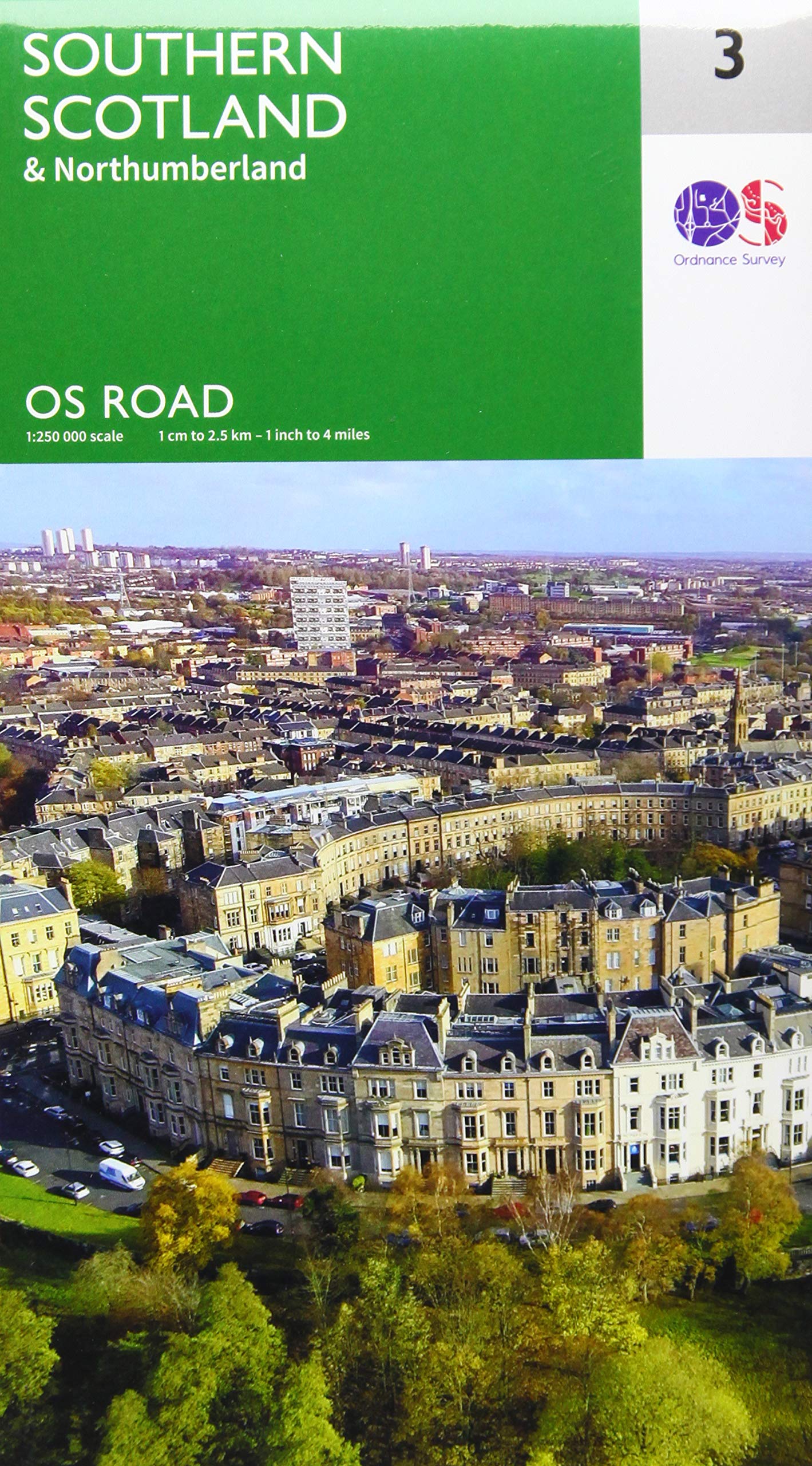 Southern Scotland & Northumberland: OS Roadmap sheet 3 Leisure, Home & Garden