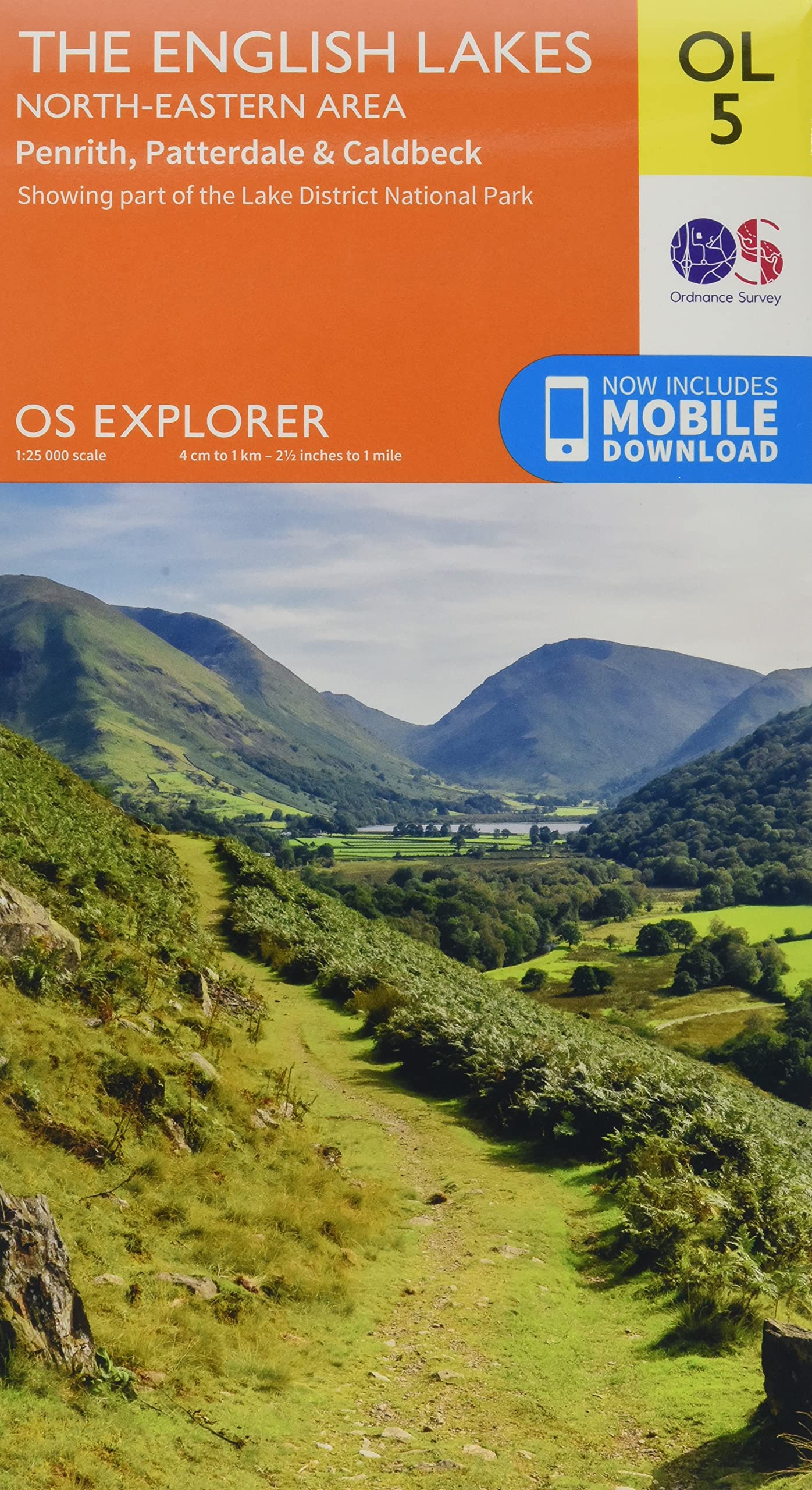 The English Lakes North-Eastern Area: Penrith, Patterdale & Caldbeck (OS Explorer) Leisure, Home & Garden