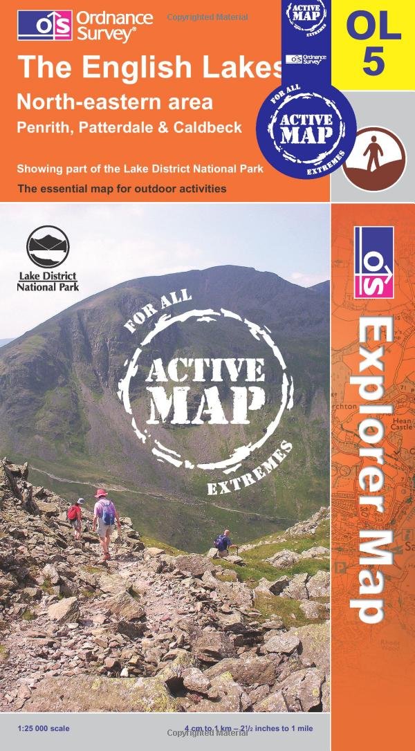The English Lakes - North Eastern Area (OS Explorer Map Active) Learning & Reference