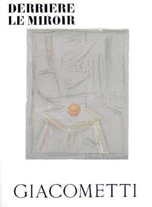 Alberto Giacometti: Derriere Le Miroir, No. 65 book