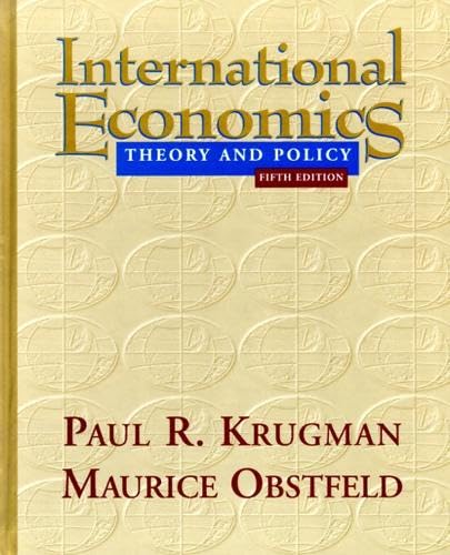International Economics: Theory and Policy Business, Finance & Career
