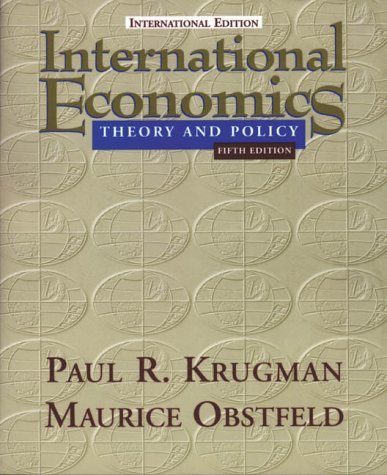 International Economics: Theory and Policy (World Student S.) Business, Finance & Career