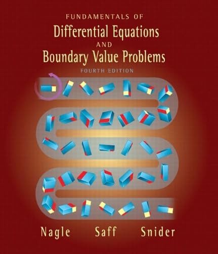 Fundamentals of Differential Equations and Boundary Value Problems: United States Edition Mathematics