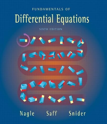 Fundamentals of Differential Equations: United States Edition Mathematics