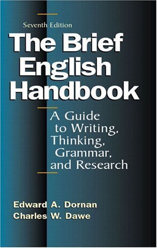 The Brief English Handbook: A Guide to Writing, Thinking, Grammar, and Research Social Sciences