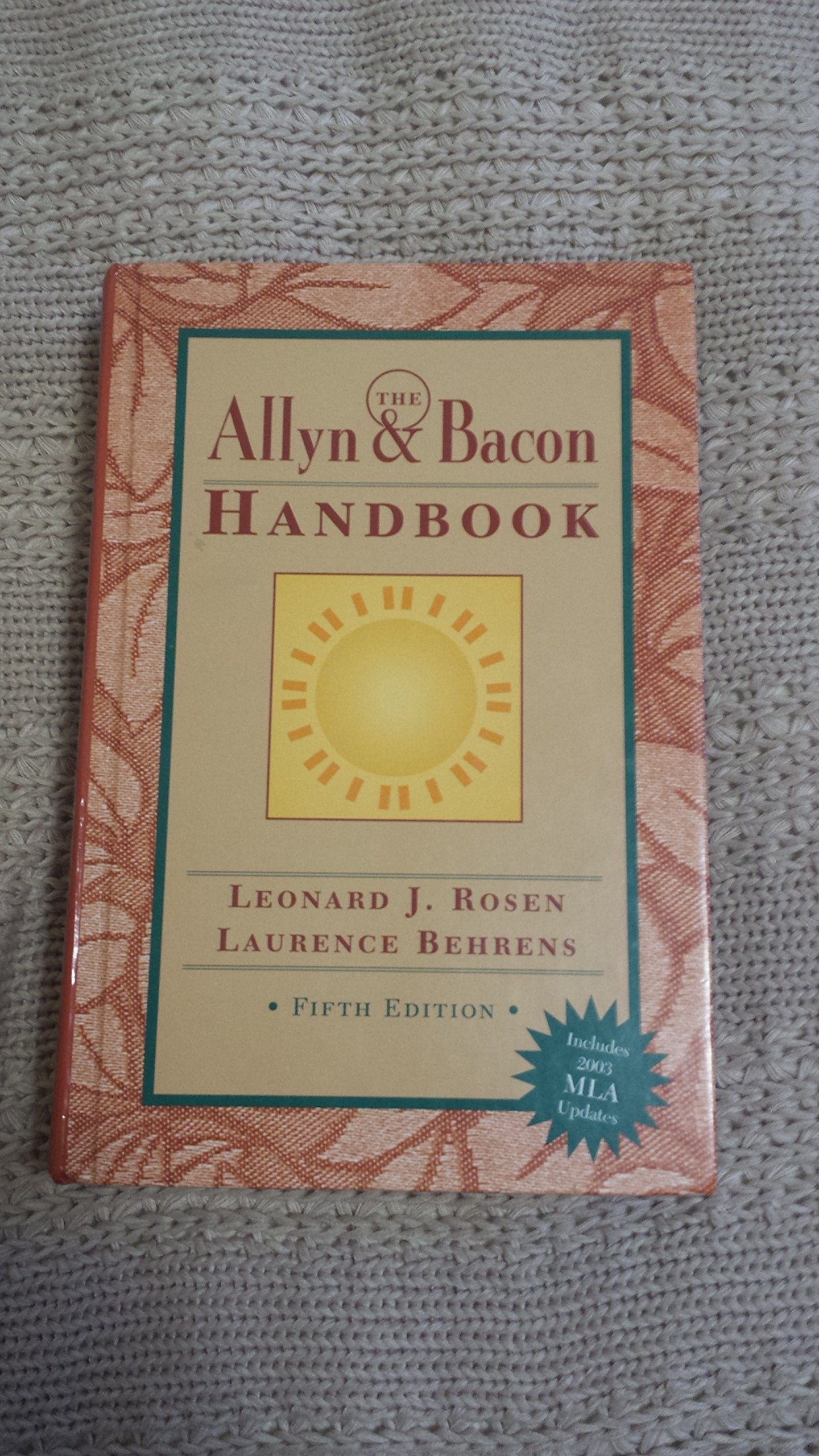 The Allyn & Bacon Handbook With Mla Guide Business, Finance & Career