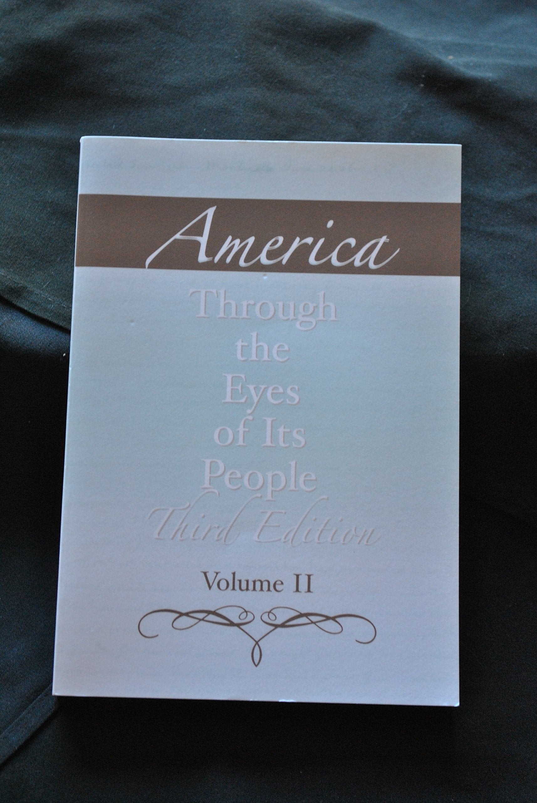 America through the Eyes of Its People, Volume 1 Social Sciences